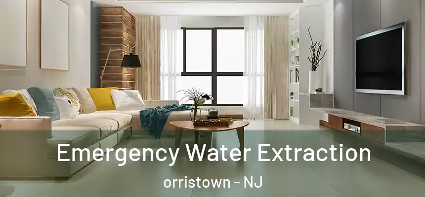  Emergency Water Extraction orristown - NJ