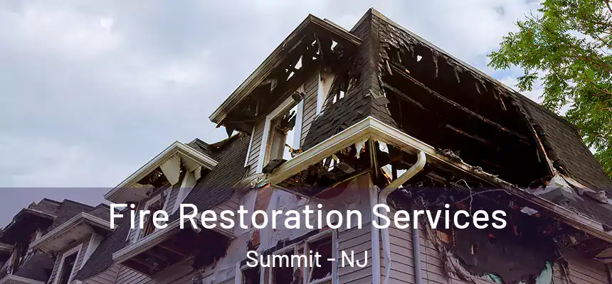 Fire Restoration Services Summit - NJ