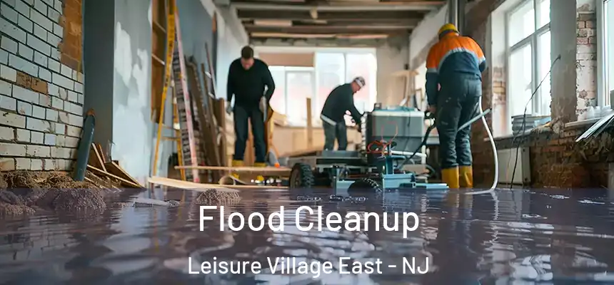 Flood Cleanup Leisure Village East - NJ