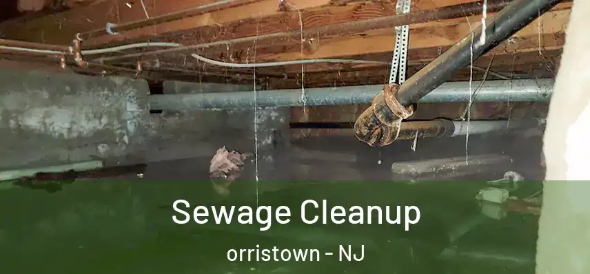  Sewage Cleanup orristown - NJ
